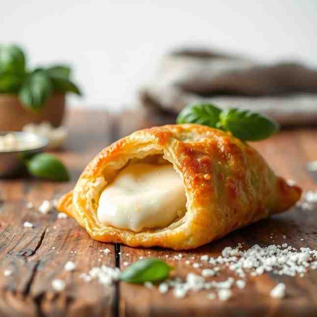 Fried Mozzarella Recipe - Crispy Panzerotti Pockets